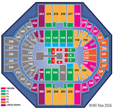 Xl Center Seating Chart Wwe Elcho Table