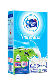 Walaupun demikain, susu ini memiliki kandungan protein dan vitamin yang dapat memenuhi kebutuhan tubuh. Susu Full Cream Purefarm Tinggi Kalsium Frisian Flag Indonesia