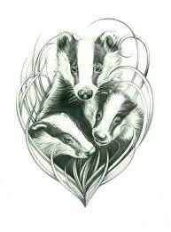 Badgers Honigdachs Malen Und Zeichnen Tiere Zeichnen