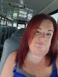 Decorated school bus for birthday celebration