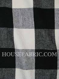 Black And White Buffalo Check Fabric By The Yard Claiborne Check Domino Bridal Fabric By The Yard Buffalo Plaid Fabric Plaid Diy