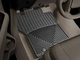 2012 Lincoln Navigator Navigator L All Weather Car Mats All Season Flexible Rubber Floor Mats Weathertech