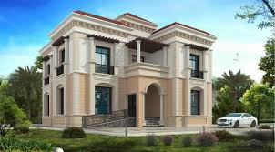 نمط فيلا خليج مودرن مساح الارض 18 م عرض X 16 80 م عمق 5 غرف نوم Modern House Facades Building Plans House Architectural House Plans