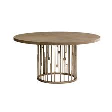 Lexington Shadow Play Dining Table In 2020 Metal Round Dining Table Metal Dining Table Round Dinning Table