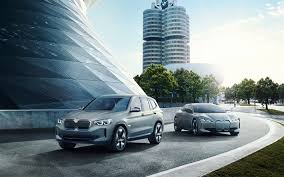 Download Wallpapers Bmw Ix3 2018 Concept Bmw I Vision Dynamics Exterior Luxury Electric Cars Front View Cars Of The Future Electric Crossover Bmw For Desktop Free Pictures For Desktop Free