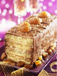 Buche Au Mascarpone Et A La Creme De Marrons Recette Buche De Noel Aux Marrons Creme De Marron Recette Dessert