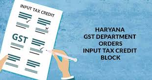 These situations have been enumerated in section 17 of the central goods & services act 2017. Haryana Gst Department Orders Input Tax Credit Block Sag Infotech