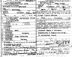 Image of death certificate