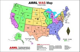 Arrl Frequency Chart Of Us Amateur Radio Bands 1099