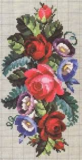 Aida 14, white 75w x 117h stitches size(s): 800 Cross Stitch Flowers Ideas Cross Stitch Flowers Cross Stitch Stitch