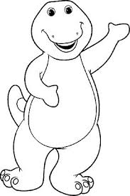 Several Pages You Can Print Out And Color Featuring Pbs S Favorite Purple Dinosaur Barney And A Barney Birthday Party Dinosaur Coloring Pages Barney Birthday
