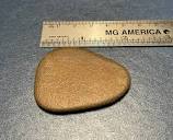 Flat stone object (about 4 mm thick) that I think I found ages ago ...