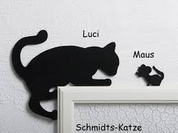 Katze Fur Den Turrahmen Luci Mit Maus Etsy Malvorlage Katze Geschenke Fur Katzen Katzen