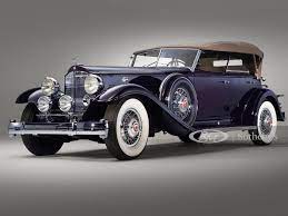 1932 Packard Individual Custom Twin Six Sport Phaeton By Dietrich Inc Monterey Antique Cars Classic Cars Custom Cars