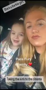 #parisfury #barbiegirl #tysonfury #gypsyking #family #familyfirst  #relationshipgoals
