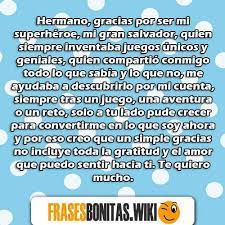➨➨ ¡aquí encontrarás la puede que tengamos muchos amigos, pero ninguno se compara con un hermano como tú. Frases Para Hermanos Mayor Y Menor Cortas Y Bonitas
