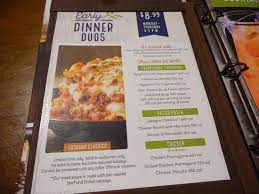 Even if you don't score the unlimited pasta pass, you'll still be able to try some of the. Table Menu Picture Of Olive Garden Italian Restaurant Hickory Tripadvisor