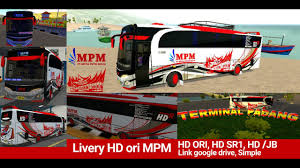 Banyak orang kesusahan mencari skin untuk game ini. Livery Bussid Hd Ori Mpm Youtube