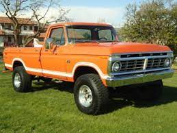 Orange 73 Explorer Ford Trucks Ford Pickup Trucks Classic Ford Trucks