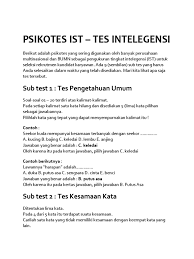 Check spelling or type a new query. Psikotes Ist