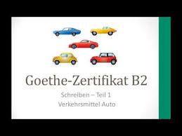 We did not find results for: Goethe B2 Verkehrsmittel Auto Youtube
