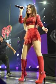 Becky g at the age of 19 measures 4 feet and 11 inches or 150 cm tall. Becky G Height Weight Shoe Size