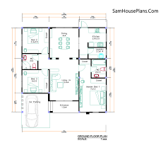 You are purchasing the pdf file for this plan. House Design Plans 11x11 Meter 3 Beds Pdf Plans Samhouseplans