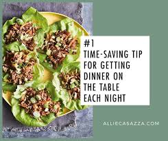 1 Time-Saving Tip for Getting Dinner