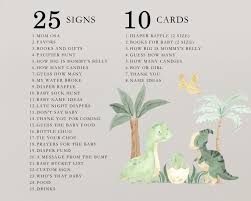 50 Dinosaur Baby Shower Games, Dino Baby Shower Games, Oh Boy Dinosaur Baby  Shower Games, Its a Boy Dinosaur, Dino Baby Shower Games - Etsy