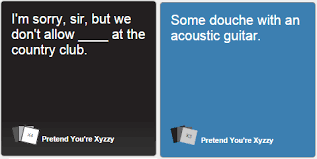 Feel free to use them. Cards That Won Against Humanity