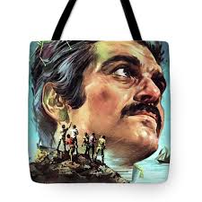 Isla Misteriosa y el capitan nemo la'', 1973, painting by Jano Wood Print  by Retro Movie Posters