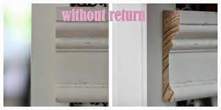 Start by laying the molding out across two sawhorses. How To Create A Chair Rail Return Shine Your Light