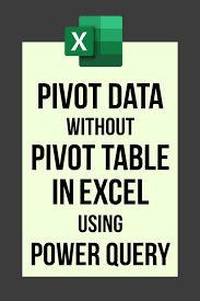 Pivot Data Using Power Query To Show Text Values Data Restructuring Using Excel How To Pakaccountants Com Excel Tutorials Excel Hacks Excel Shortcuts