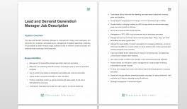 An account manager is responsible for making sure client and customer needs are being met and understood by each department in the company. Director Of Customer Experience Job Description Demand Metric