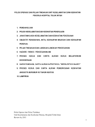 Hierarki kawalan bahaya adalah kerangka yang digunakan secara meluas dalam keselamatan dan kesihatan pekerjaan untuk mengelompokkan. Polisi Keselamatan Dan Kesihatan Pekerjaterkini