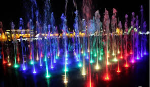 Underwater Led Fountain Light For Dry Fountains Fountain Lights Led Pool Lighting Pool Lights