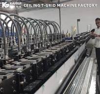 Suspended Ceiling Tiles and Frame Forming Machine for High Performance