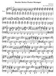 Check spelling or type a new query. Harder Better Faster Stronger From Pianounchained Com Pdf Leisure