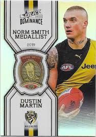 Dustin martin the best of dusty from hard times to brownlow. 2020 Select Dominance Medal Winners Mw3 Dustin Martin Richmond Apt Collectables