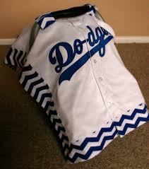 Sports Infant Car Seat Cover Dodgers Baby Car Seat By Zuzusdesigns 79 00 Baby Boy Blankets Baby Car Seats Infant Car Seat Cover