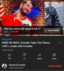 Banning men from women's sports is as steven crowder retweeted hillary clinton. Steven Crowder Doing His Best To Stay Unbanned From Youtube Destiny