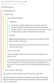 The jack of all trades aphorism was originally a couplet stating: Read This And Feel Better Imgur