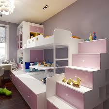 Get a fun, themed desk that your kiddo will love, or maybe one in a cute pastel shade that will bring their room to life. Environmentally Friendly Cabinets Design Kids Room Furniture Children Bunk Bed With Desk Buy Child Bed With Storage Bed With School Desk Bunk Bed With Desk Product On Alibaba Com