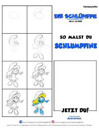 Ausmalbild Die Schlumpfe Das Verlorene Dorf Schlumpfine Malen Kostenlos Ausdrucken