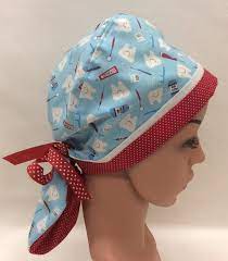 Surgical Scrub Cap Chemo Cap Nurse Hat Scrub Hat Etsy Nurse Hat Scrub Hats Chemo Caps