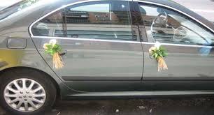 ¿cómo pensáis decorar vuestro coche? Decoracion Coche Boda Allium Floristas