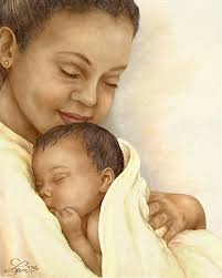 Mother Painting by Beverly Levi-Parker