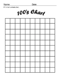 Blank Hundreds Chart By Year One And Counting Teachers Pay