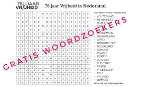 Kleurplaten opa 75 jaar brekelmansadviesgroep. 75 Jaar Vrijheid Info Woordzoekers Kleurplaten Crea Met Kids