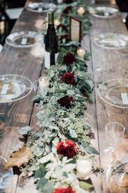 Rustic Wedding Decorations Outdoor Wedding Table Ideas Fall Eucalyptus Table Arra Rustic Wedding Decorations Outdoor Outdoor Wedding Tables Outdoor Wedding